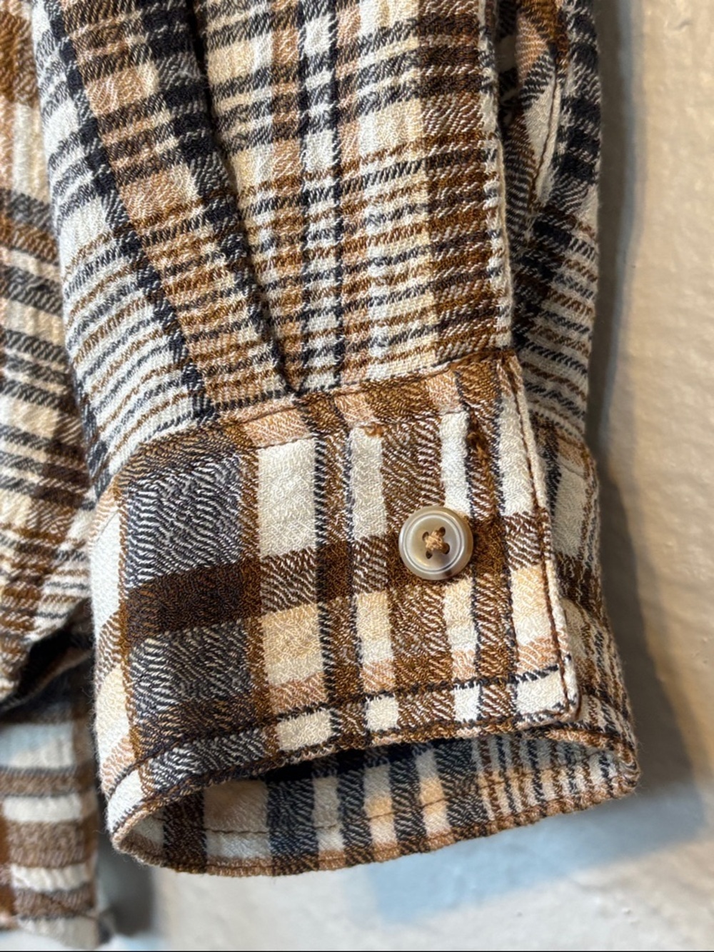 Anthropologie Pilcro The Hadley Relaxed Button Down Plaid Shirt S - Picture 5 of 10